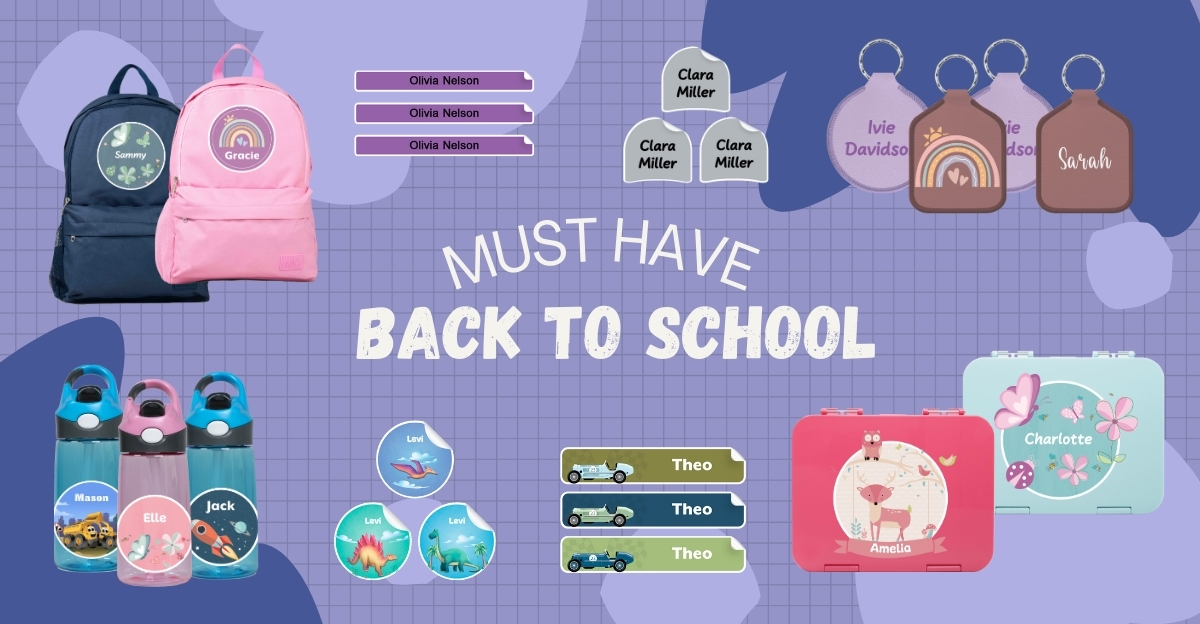 Custom back to school essentials | Cash's