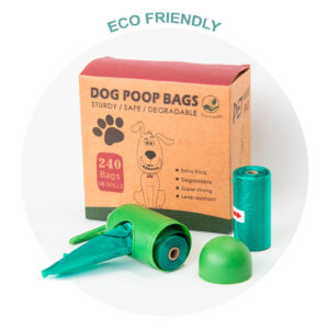 dog waste bags with holder