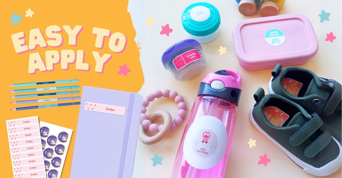 Name Labels for every item of school or day care | Cash's