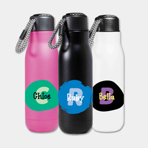 Water Bottle Stainless Steel - Monogram