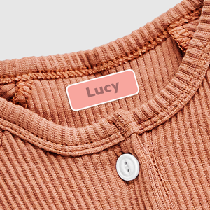 Heat transfer clothing labels multi colour