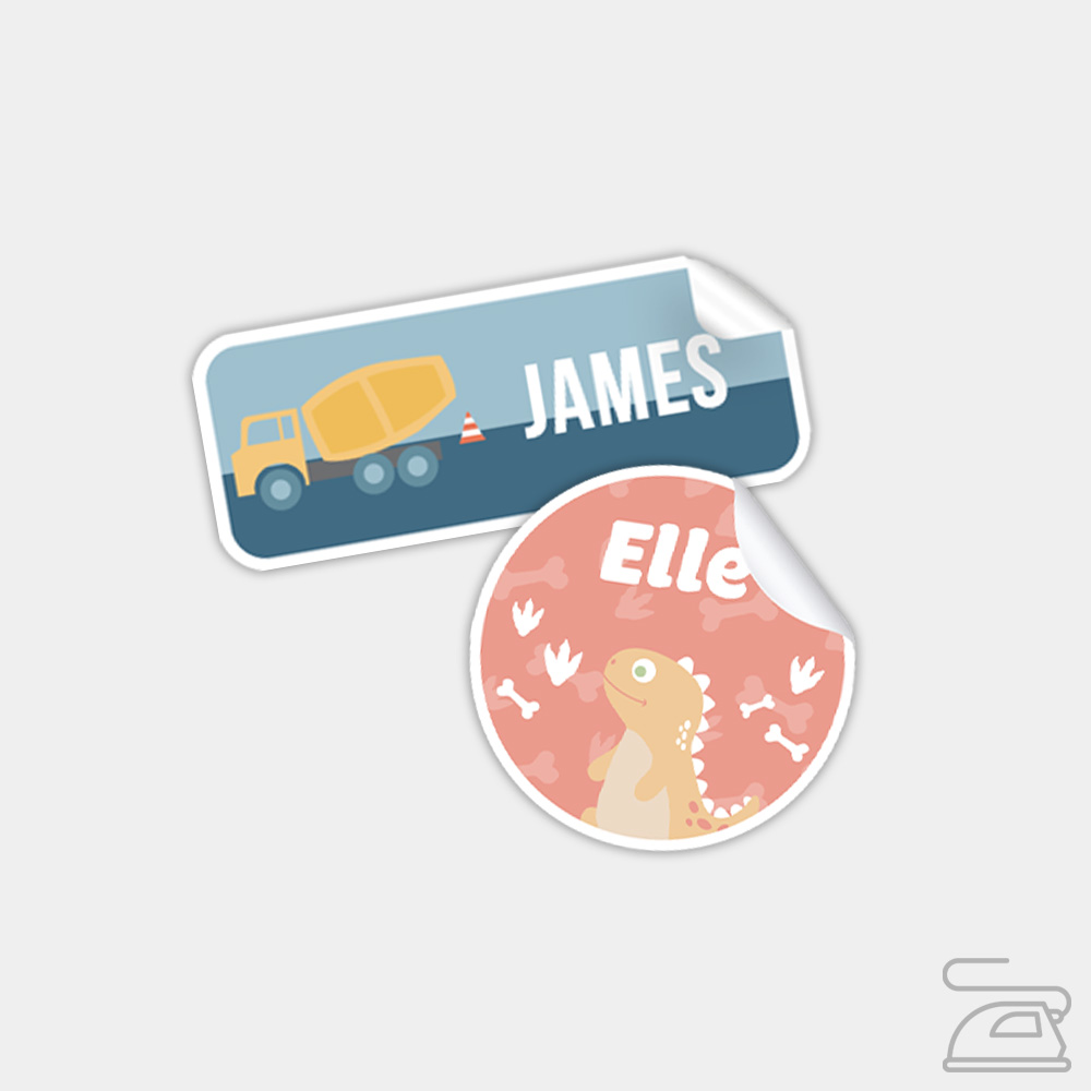 Heat transfer clothing labels designer