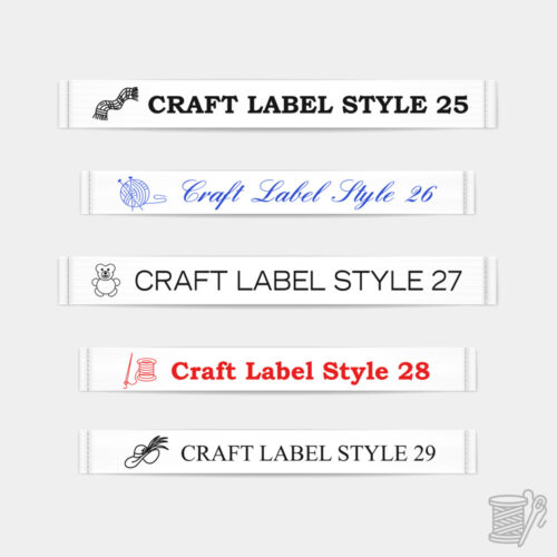 Clothing Labels – Craft Sew In