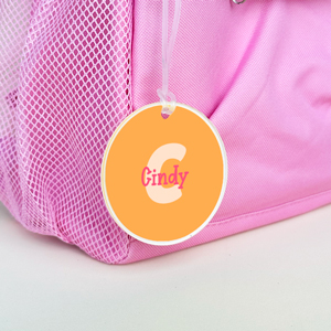 Acrylic Bag Tag Monogram