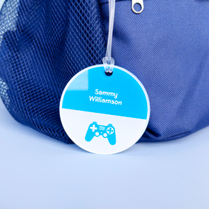 Acrylic Bag Tag Classic