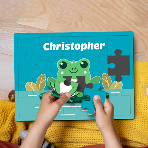 Personalised photo jigsaw puzzle Australia family gift