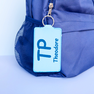 Woven Bag Tags - Initial