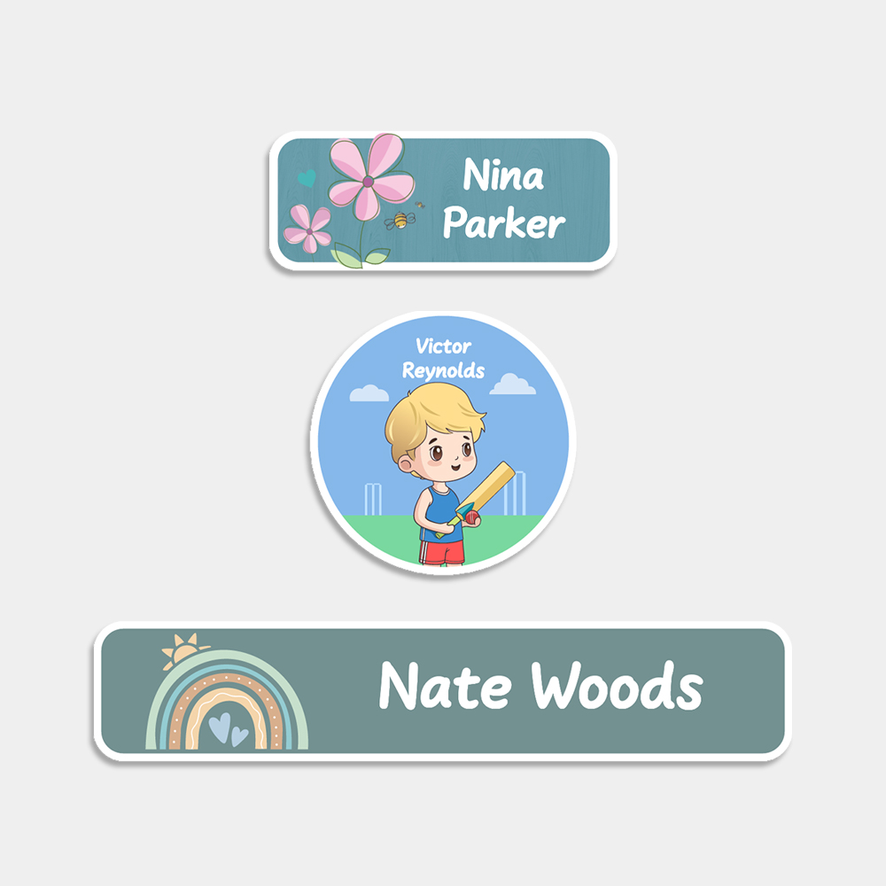 Designer Name Label Variety Pack